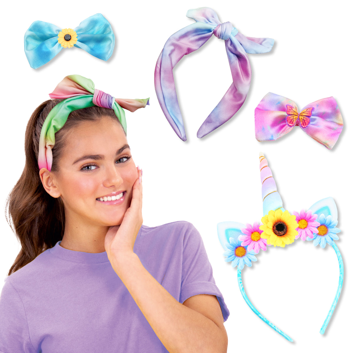 ACTIVITY KINGS ILY - DIY Cute Character Tie-Dye Headband Kit – WeCool Toys