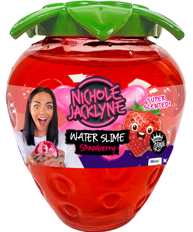 Nichole Jacklyne Strawberry Water Slime