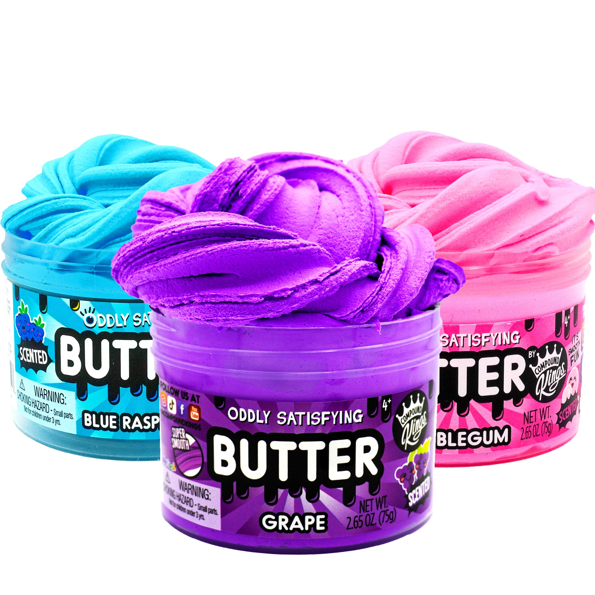 D.I.Y. Rainbow Glitter Butter Slime Kit